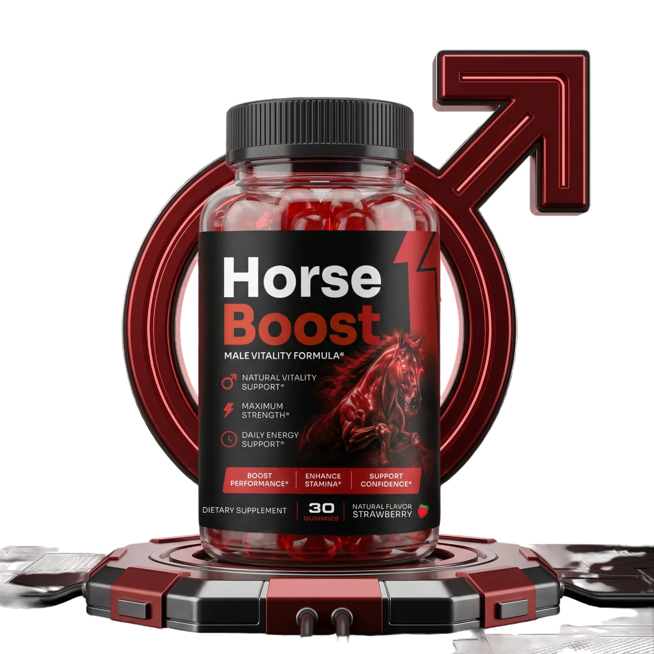 Horse Boost male vitality gummies